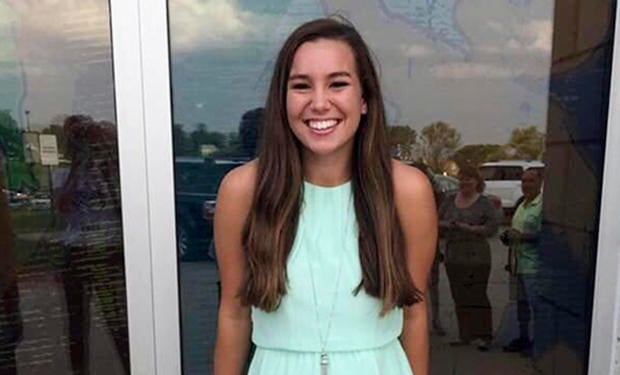 This undated photo released by the Iowa Department of Criminal Investigation shows Mollie Tibbetts
