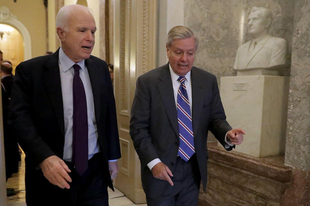 Senators Debate Health Care Bill On Capitol Hill 