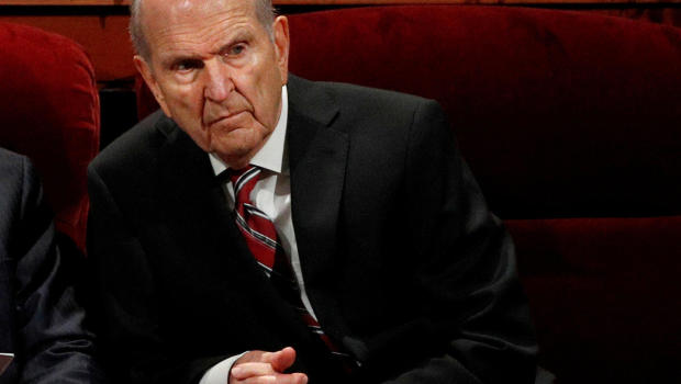 FILE PHOTO: Mormon Apostle Russell M. Nelson