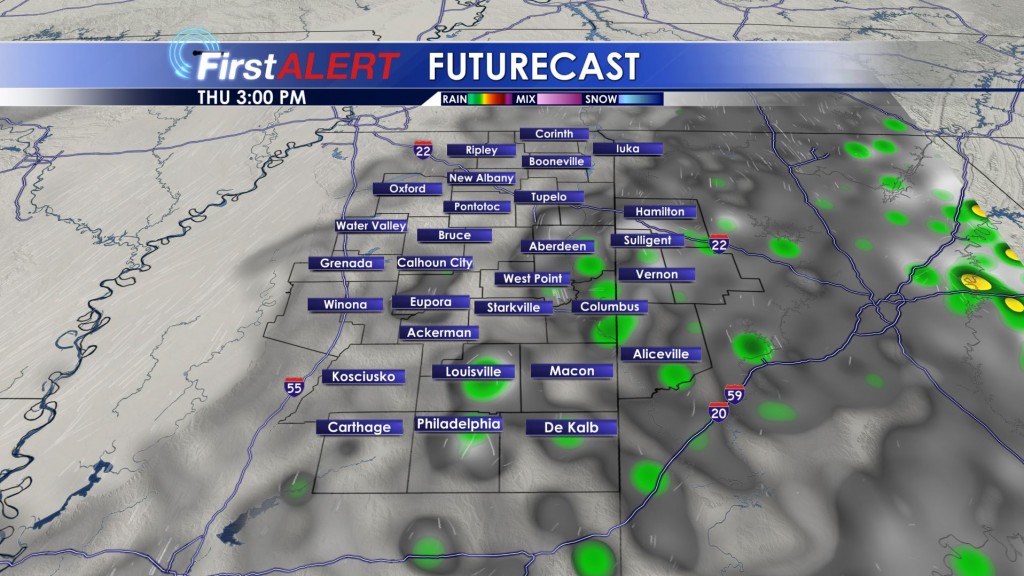 Thursday Afternoon Futurecast