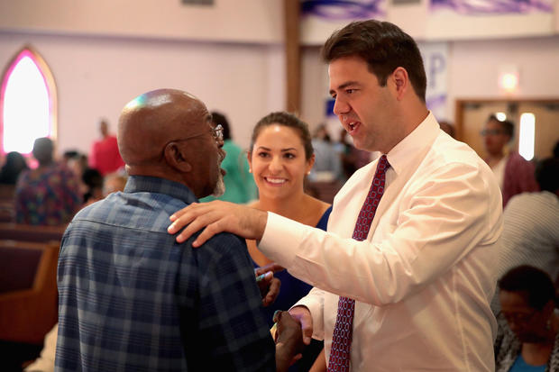 Democratic Congressional Candidate Danny O'Connor Campaigns Before OH Special Election 