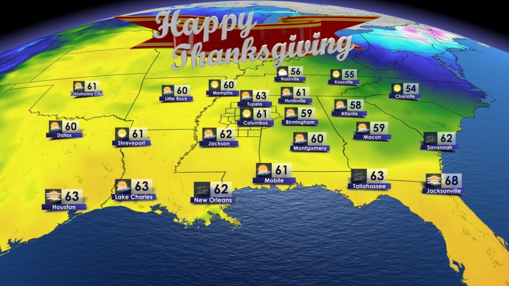 Thanksgiving Day Travel Forecast