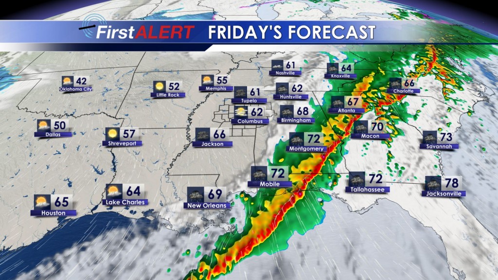 Friday's Forecast