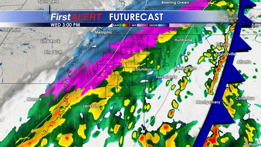 Wednesday Futurecast