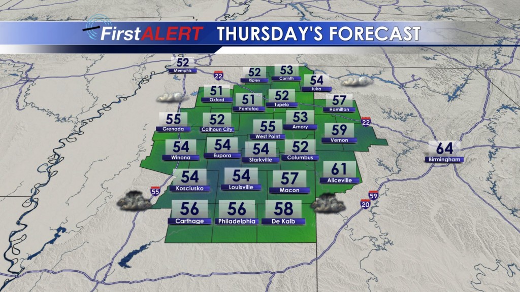 Thursday's Highs