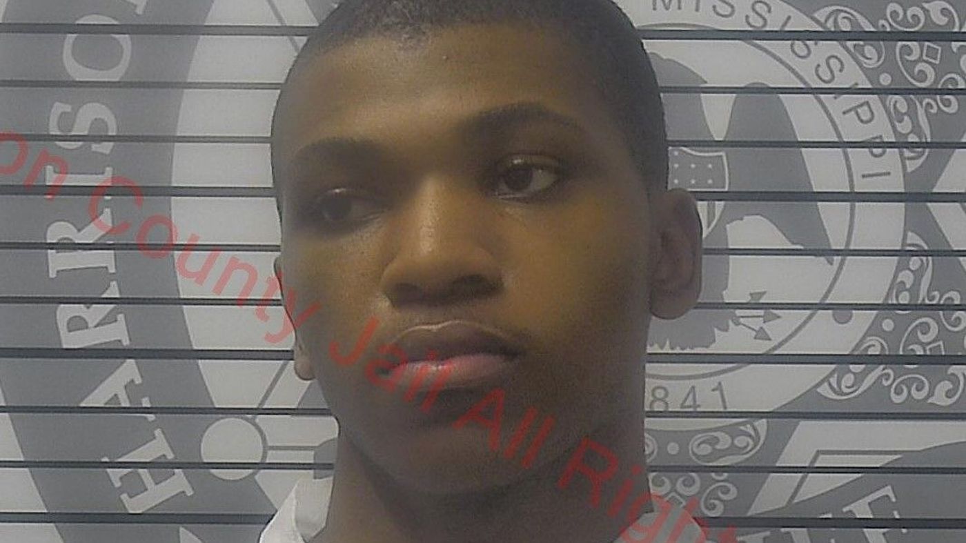 Darian Atkinson, 19, is charged with capital murder in the shooting death of a Biloxi police officer.