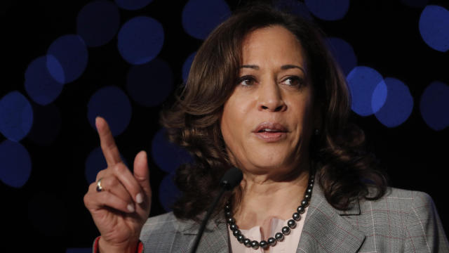 Democratic Presidential Candidate Sen. Kamala Harris