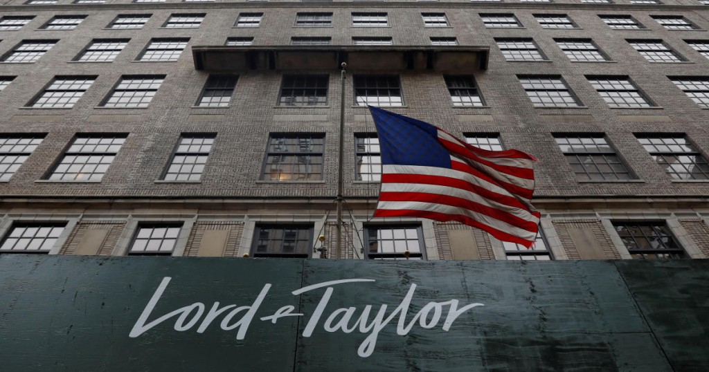 The Lord & Taylor flagship store building is seen along Fifth Avenue in the Manhattan borough of New York City