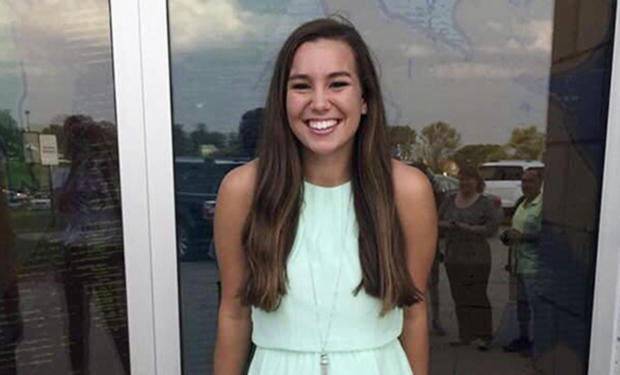 This undated photo released by the Iowa Department of Criminal Investigation shows Mollie Tibbetts