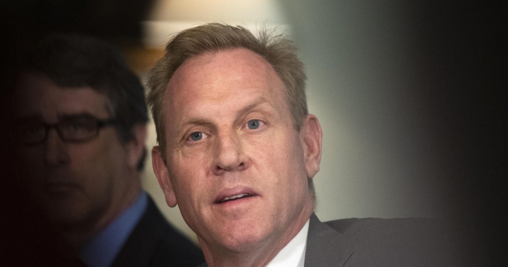 Acting Secretary of Defense Patrick Shanahan responds to reporters' questions regarding an incident in the East China Sea where an American guided-missile cruiser and a Russian destroyer came within 165 feet (50 meters) of each other