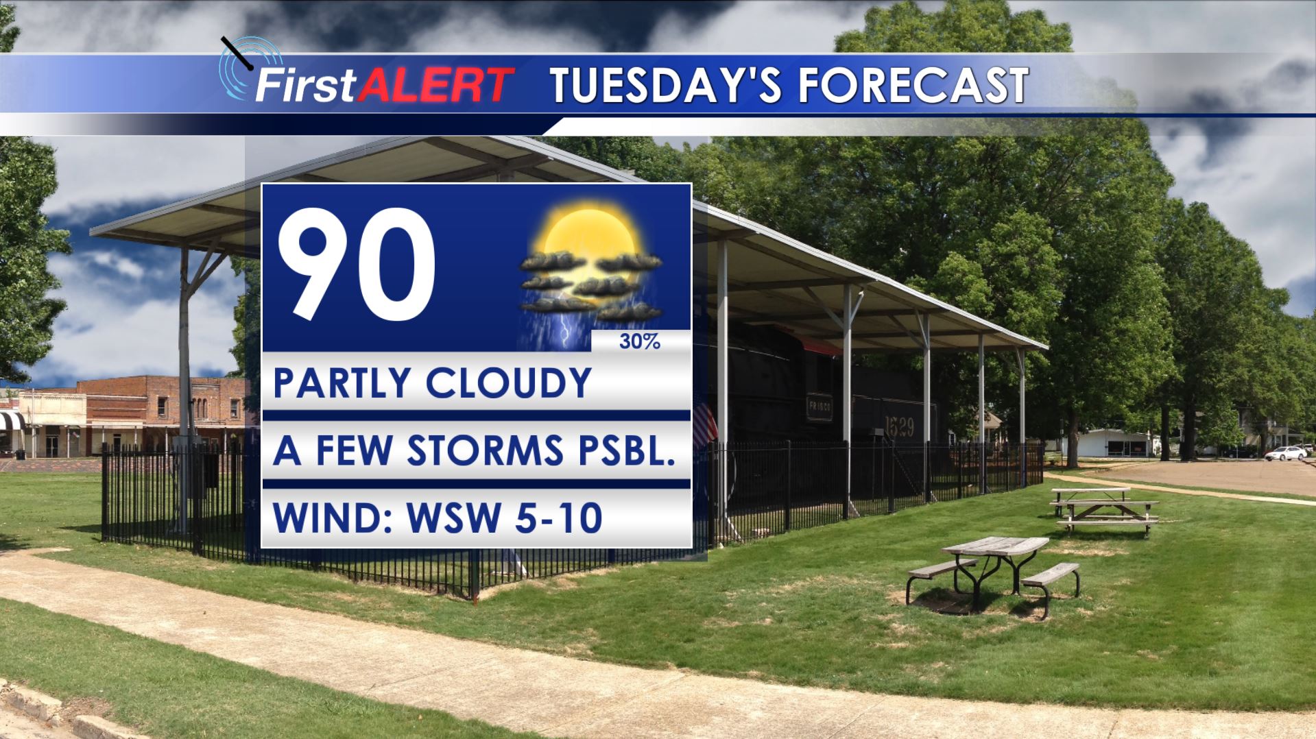 Warm, Humid, Spotty Storms - Home - WCBI TV | Telling Your Story