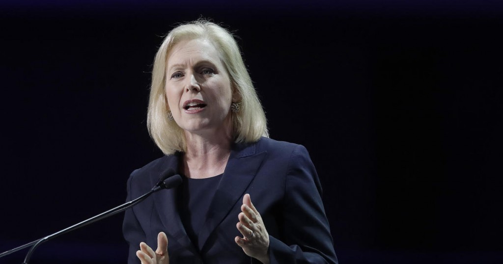Democratic presidential candidate Sen. Kirsten Gillibrand
