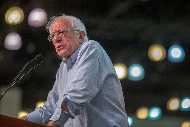 Bernie Sanders Holds Campaign Rally In Pasadena, CA