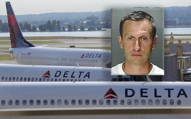 FILE PHOTO - Delta Airlines planes are parked at gates after the airlines computer systems crashed leaving passengers stranded as flights were grounded globally at Ronald Reagan Washington National Airport in Washington