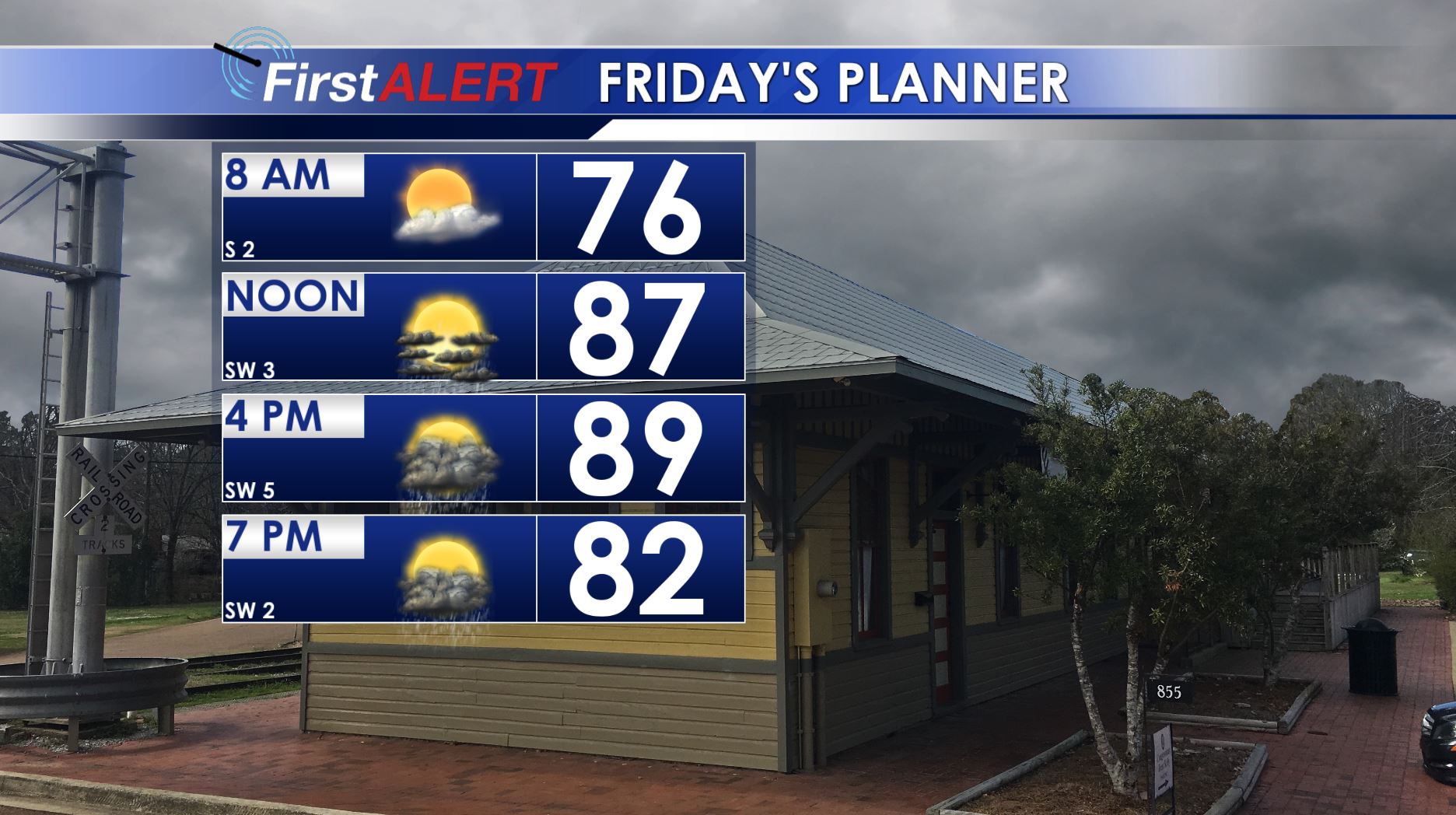 Summer Storms Through The Weekend - Home - WCBI TV | Telling Your Story
