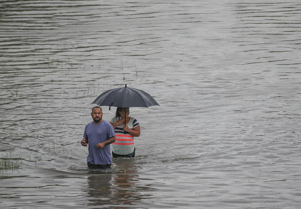 Tropical Storm Imelda Brings Heavy Flooding To Houston Area 