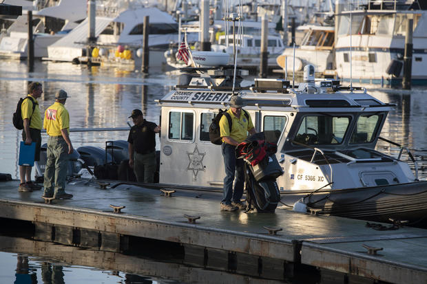 Boat Fire California 