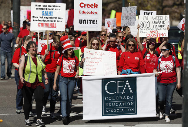 Teacher Protests 