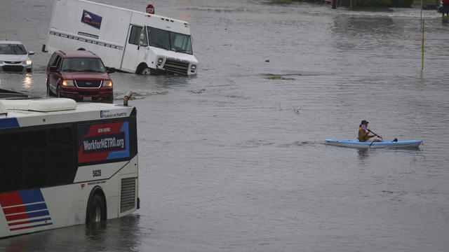 Tropical Storm Imelda Brings Heavy Flooding To Houston Area 