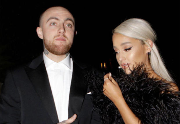 Mac Miller and Ariana Grande 