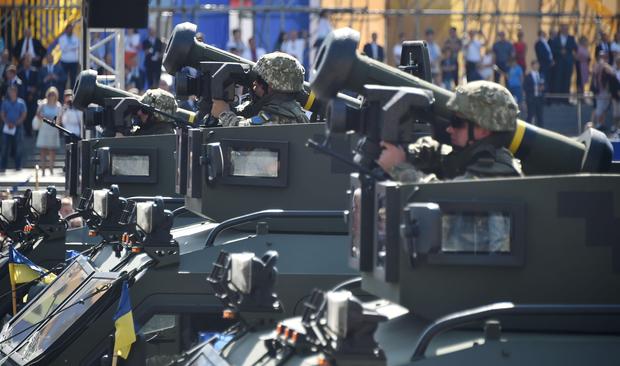 UKRAINE-INDEPENDENCE-DEFENCE-CELEBRATION 