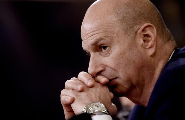 US Ambassador to the European Union Gordon Sondland testifies during the House Intelligence Committee hearing as part of the impeachment inquiry into US President Donald Trump on Capitol Hill in Washington