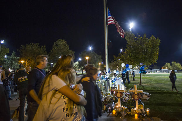 Santa Clarita Community Holds Vigil For Those Killed And Injured In Saugus High School Shooting 