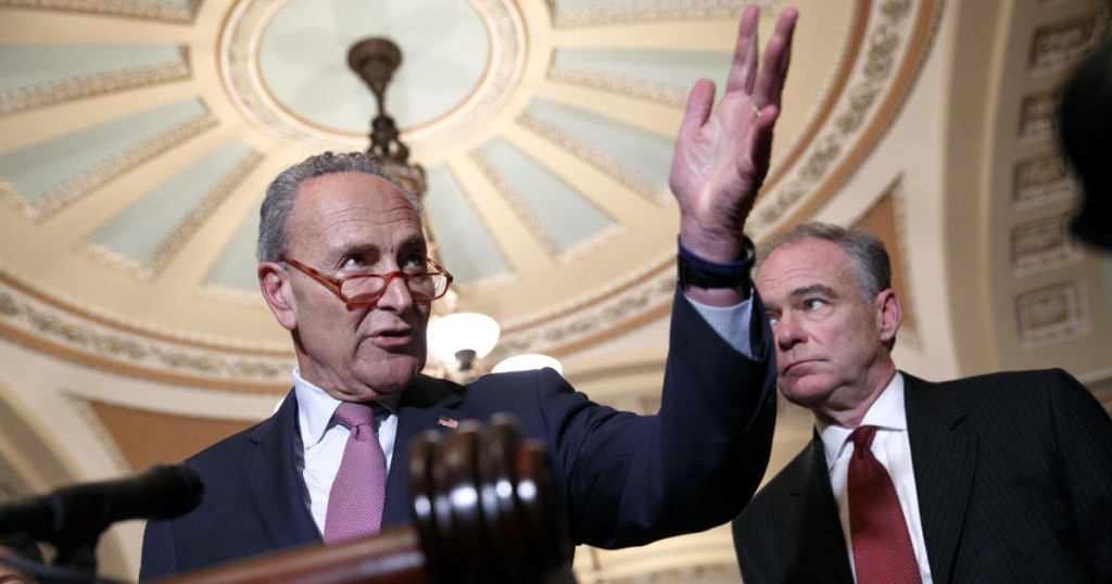 Senate Minority Leader Sen. Chuck Schumer of N.Y.