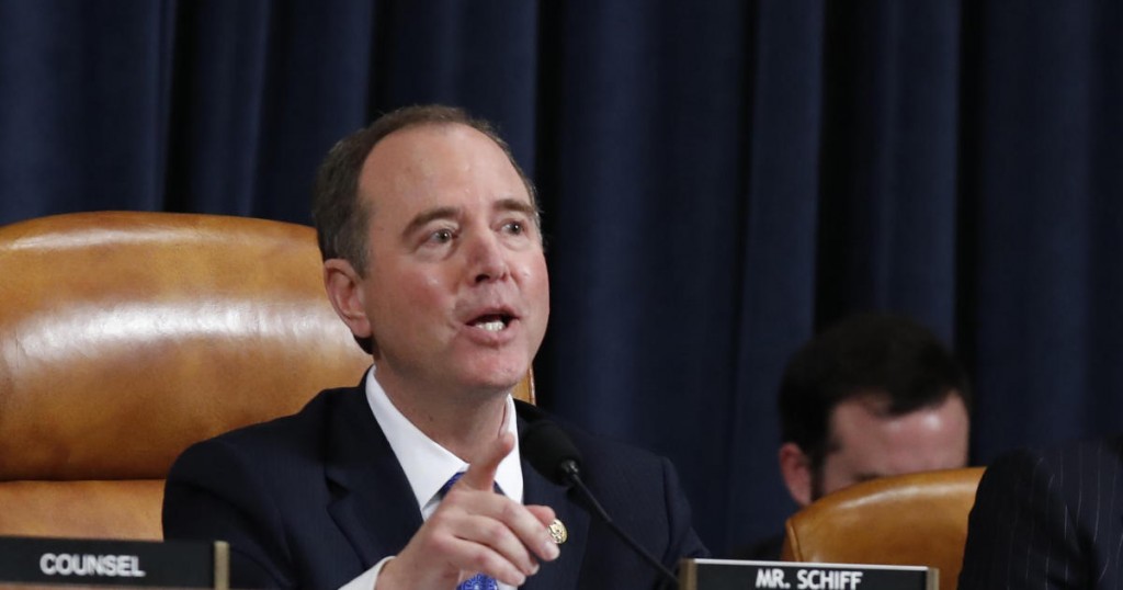 House Intelligence Committee Chairman Adam Schiff
