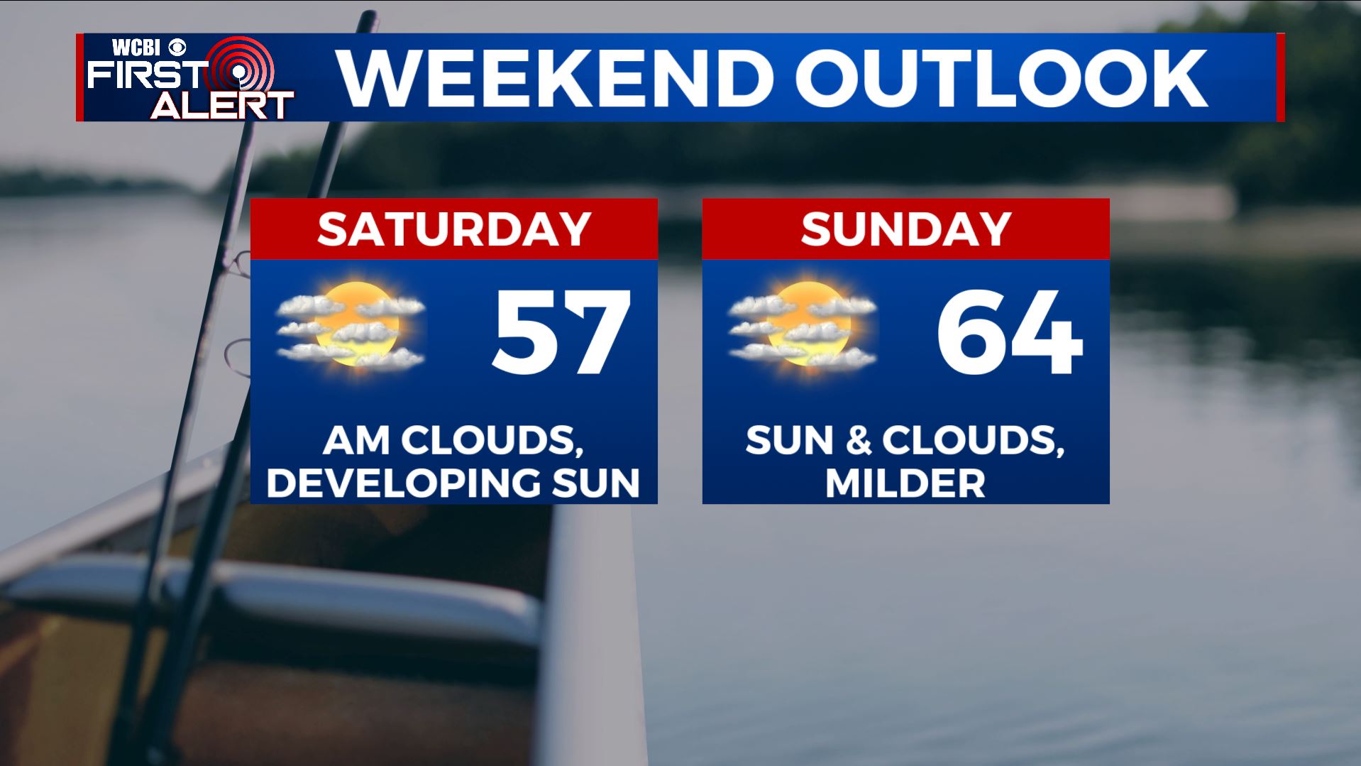 Weekend looks OK, storms Monday - Home - WCBI TV | Telling Your Story