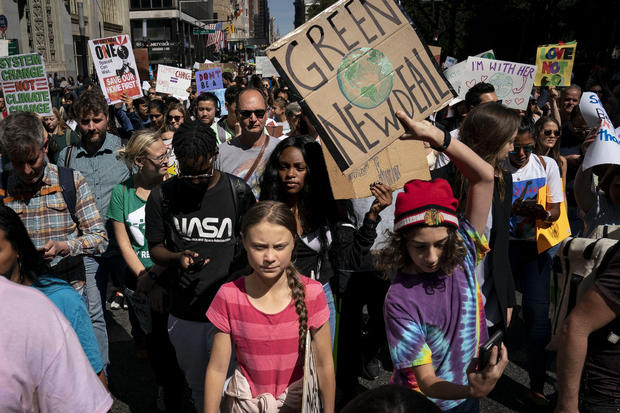 Thousands Of Americans Across The Country Participate In Global Climate Strike