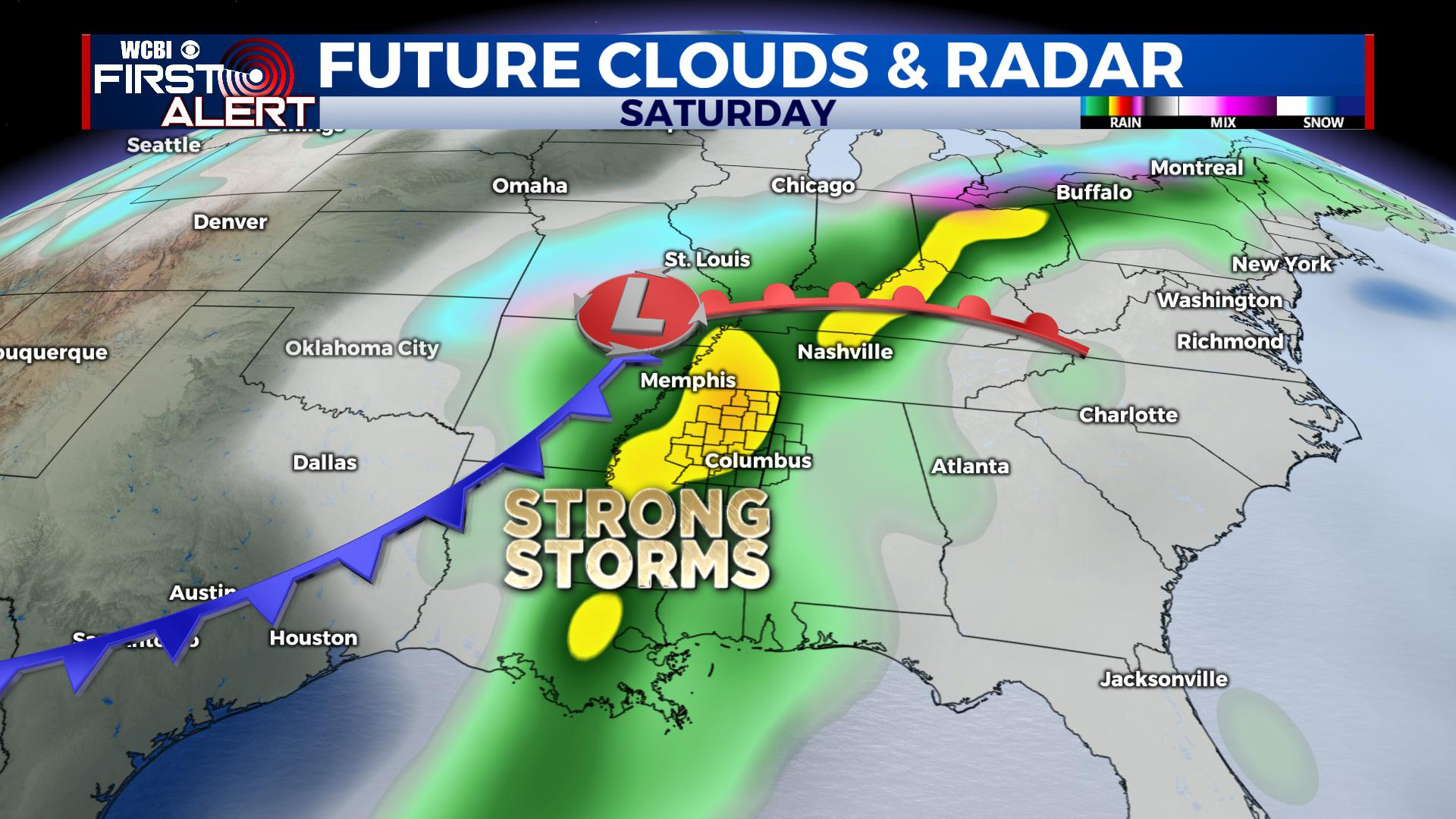 More Strong to Severe Storms On The Horizon - Home - WCBI TV | Telling ...