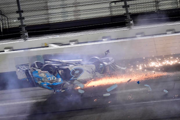 Ryan Newman crash — NASCAR Cup Series 62nd Annual Daytona 500 