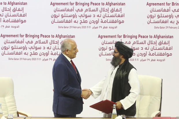 U.S. peace envoy Zalmay Khalilzad