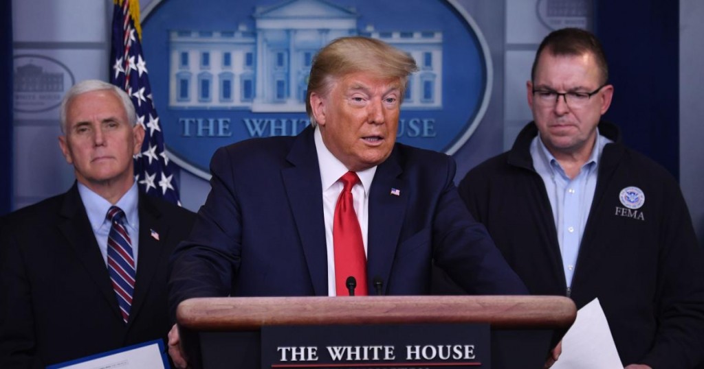 US President Donald Trump