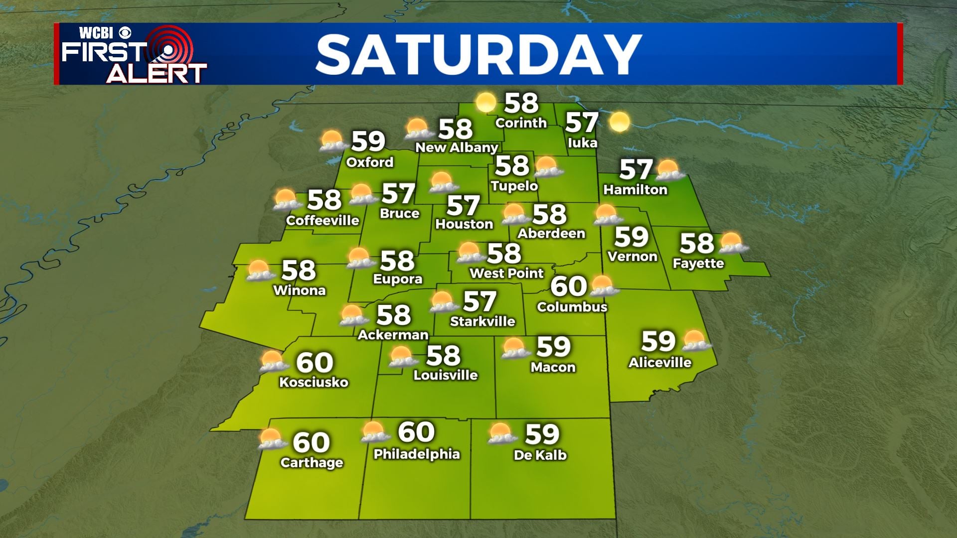 Sunny weekend - Home - WCBI TV | Telling Your Story