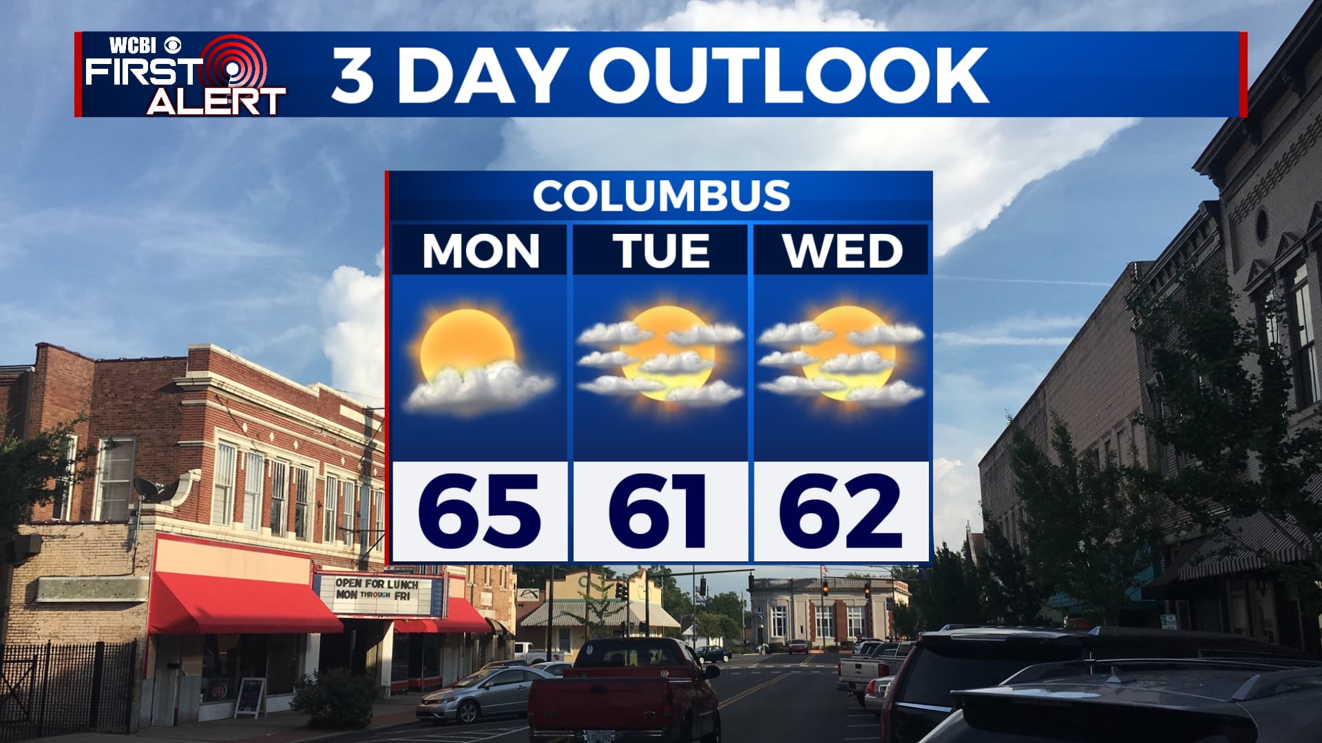 Dry and Cool Week Ahead - Home - WCBI TV | Telling Your Story