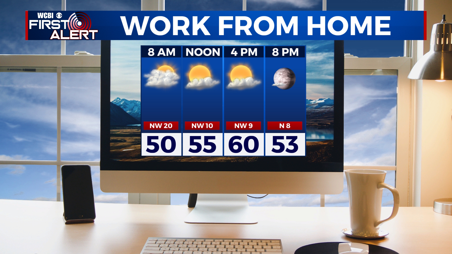 A more quiet weather pattern this week - Home - WCBI TV | Telling Your ...