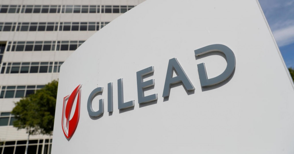 FILE PHOTO: A Gilead Sciences Inc. office is shown in Foster City