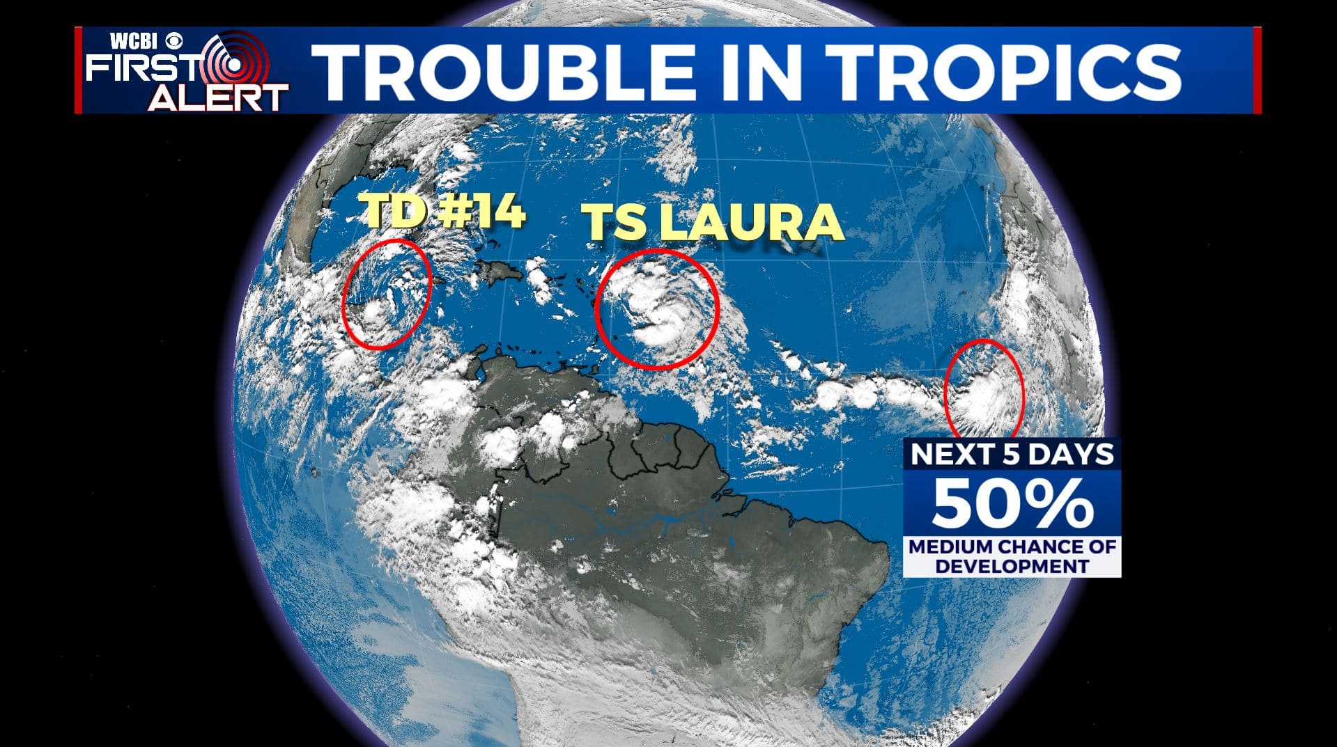 Storms likely for Friday & watching the tropics into the weekend - Home ...