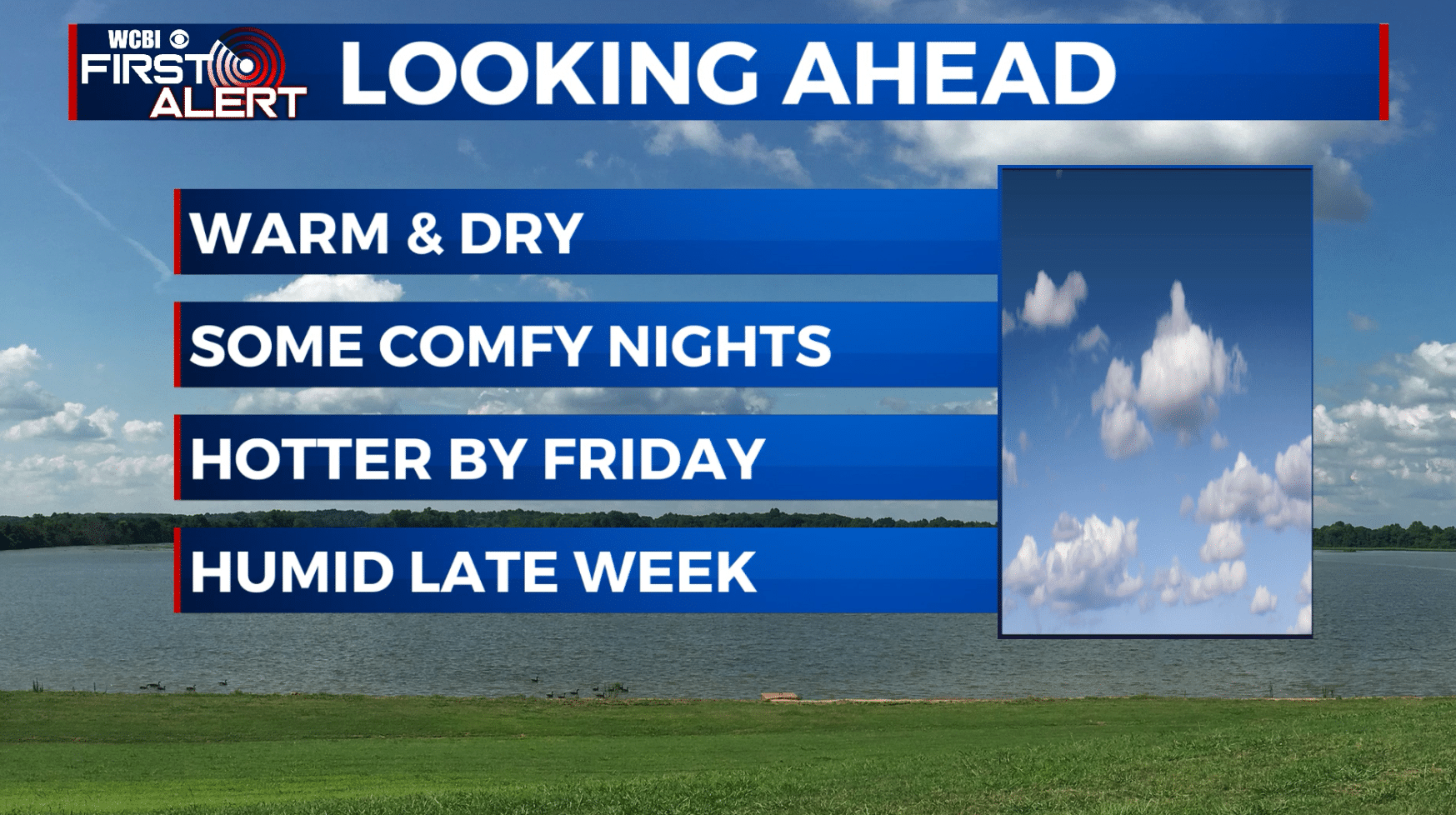 Warm & pretty dry - Home - WCBI TV | Telling Your Story