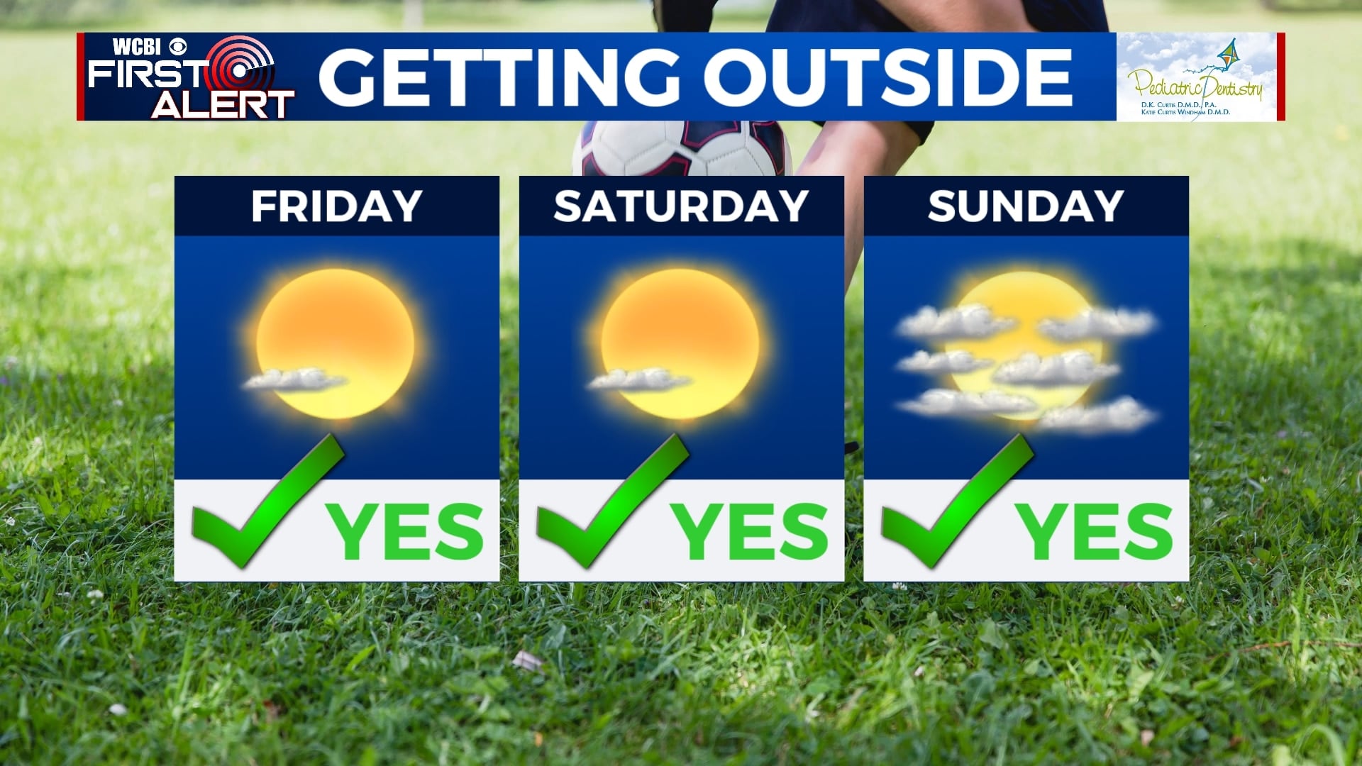 Mostly sunny and pleasant weather continues - Home - WCBI TV | Telling ...