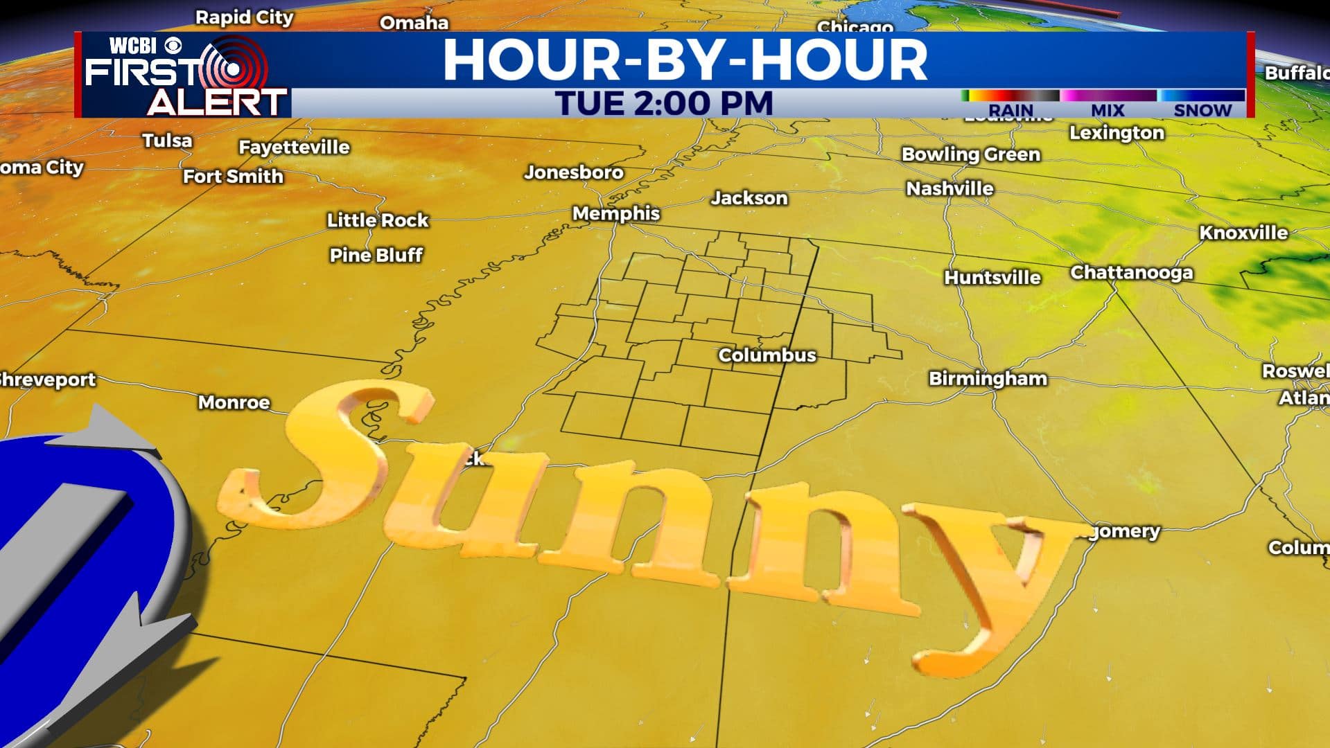 A quiet weather pattern for this workweek - Home - WCBI TV | Your News ...