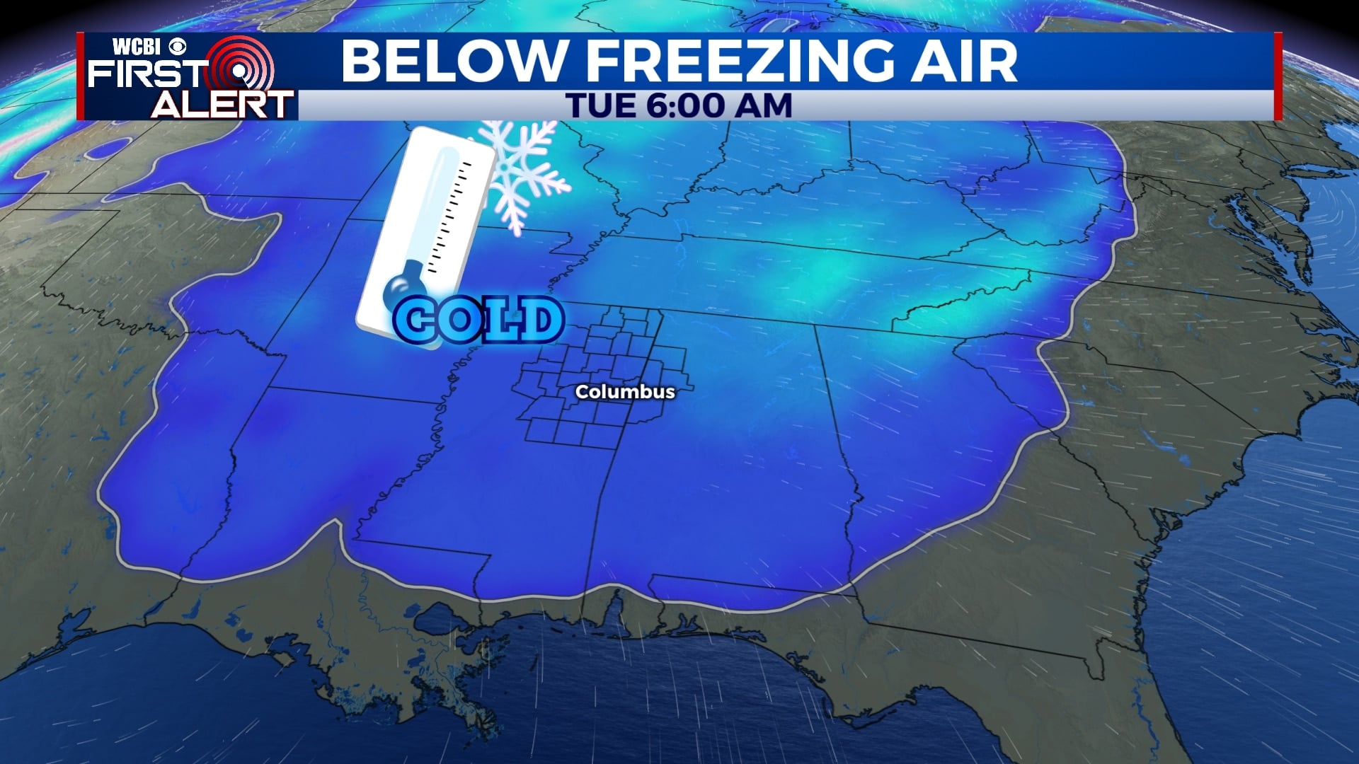 Rain on the way out, cold air on the way in - Home - WCBI TV | Telling ...