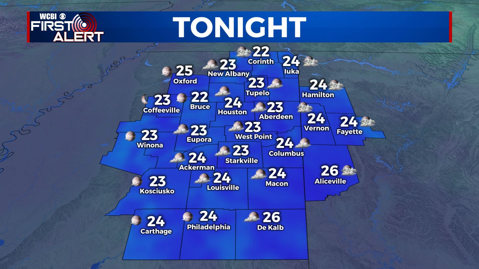 The coldest air of the season moving in this workweek - Home - WCBI TV ...