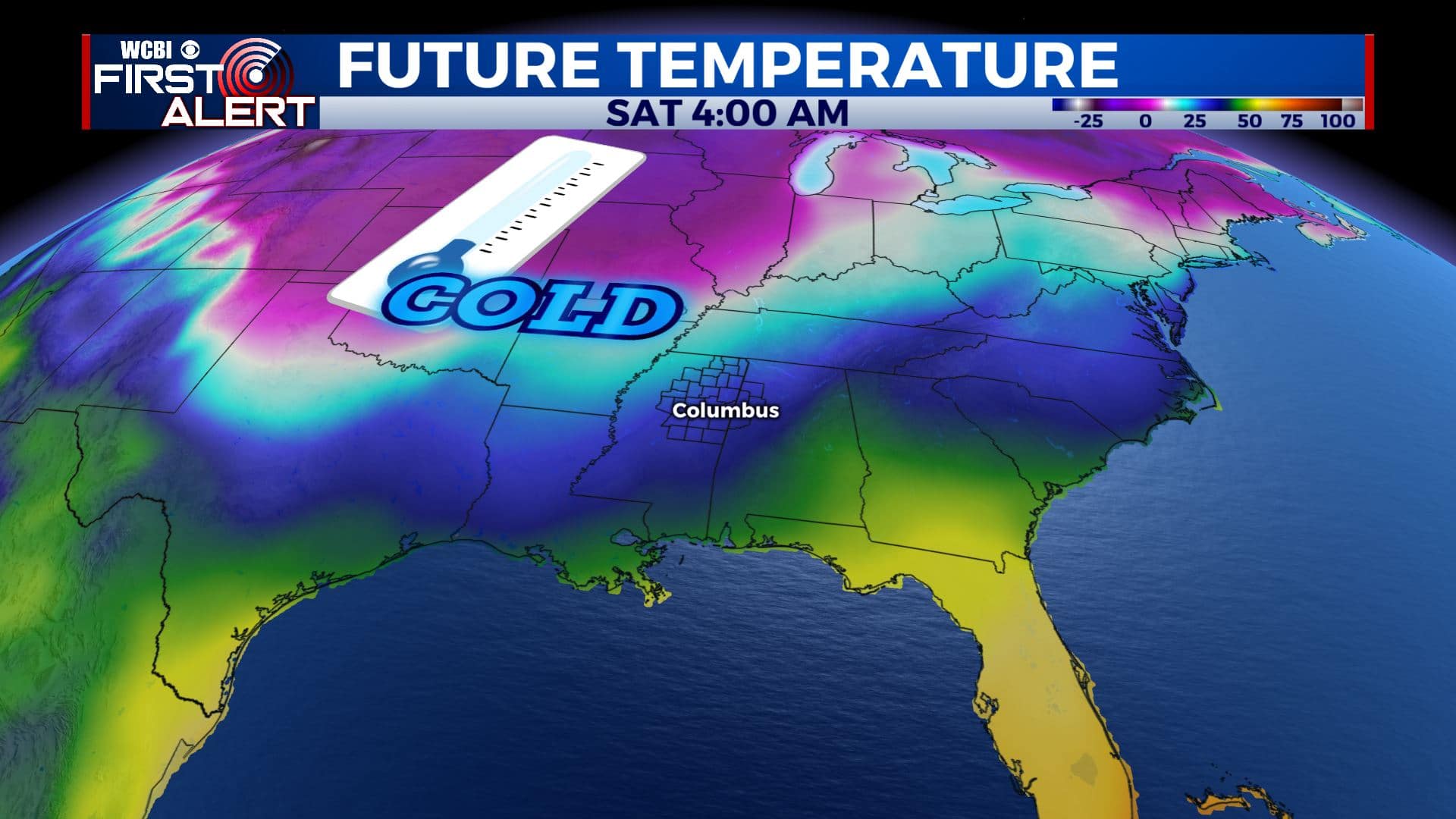 The battle of spring and winter temperatures this week - Home - WCBI TV ...