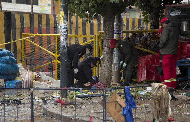 Bolivia Carnival Explosion 