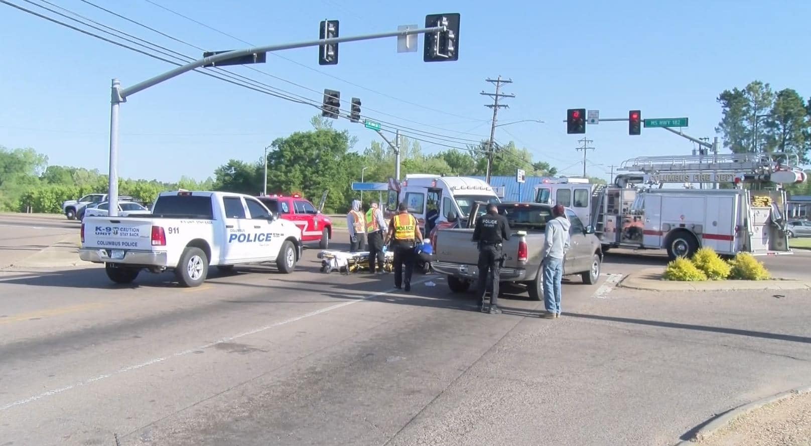 One person injured in a three car crash involving an ambulance - Home ...