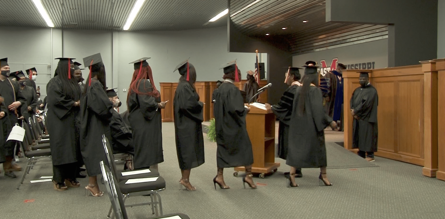 EMCC celebrates inperson graduation on campus Home WCBI TV