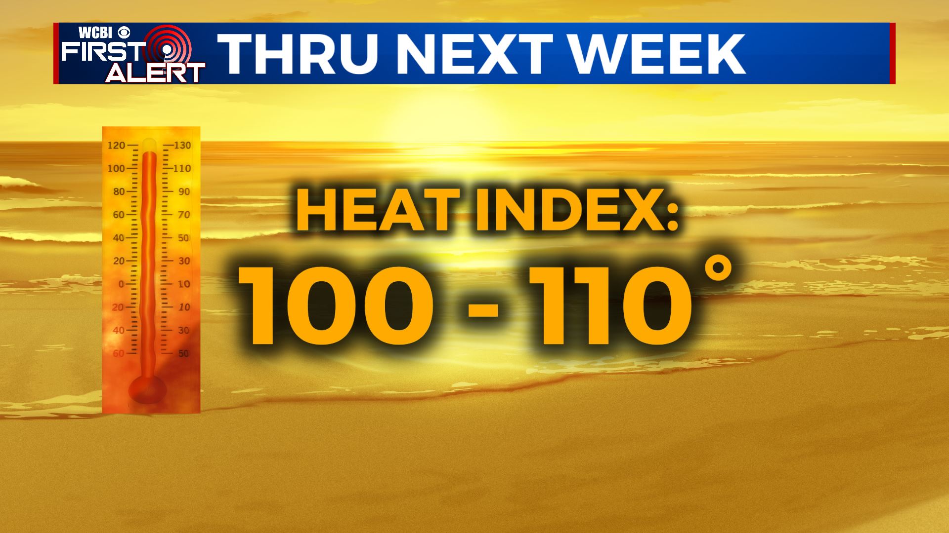 Hot & humid weekend coming - Home - WCBI TV | Telling Your Story